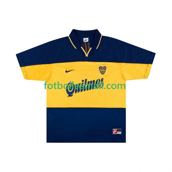 Matchtröjor CA Boca Juniors Retro 1999 2000 Kortärmad till Herr (1:a ställ)