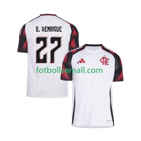 Matchtröjor CR Flamengo Bruno Henrique 27 2025-2026 Kortärmad till Herr (2:a ställ)
