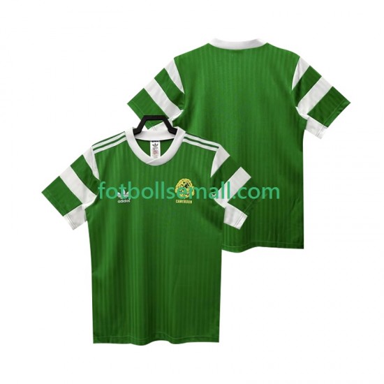 Matchtröjor Kamerun Retro 1990 Kortärmad till Herr (1:a ställ)