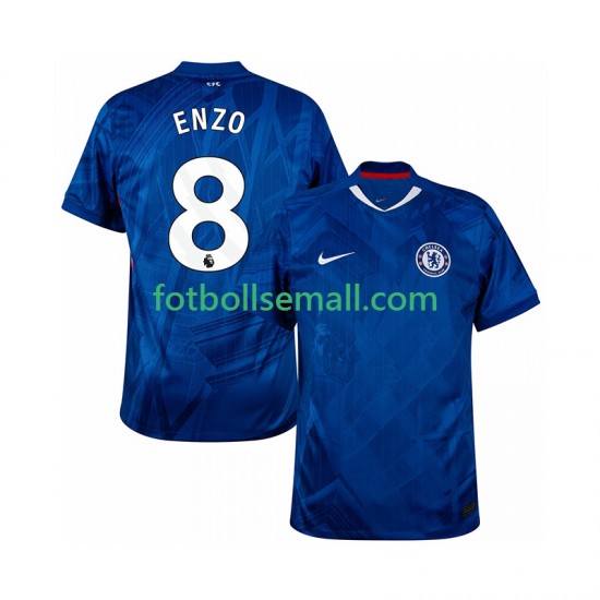 Matchtröjor Chelsea Enzo Fernandez 8 2025-2026 Kortärmad till Herr (1:a ställ)