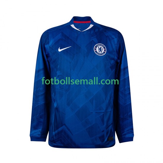 Matchtröjor Chelsea 2025-2026 Långärmad till Herr (1:a ställ)