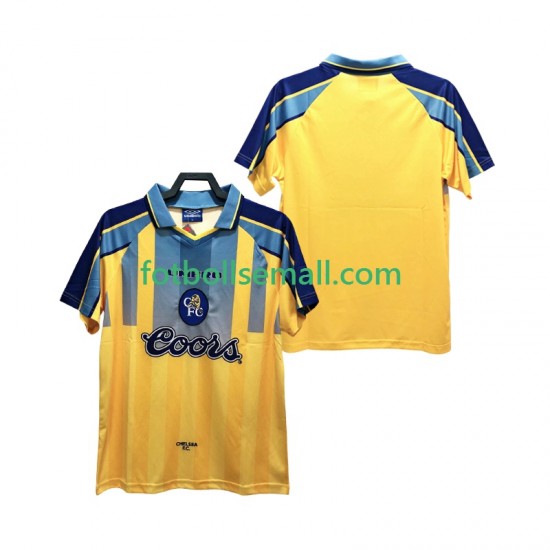 Matchtröjor Chelsea Retro 1995 1997 Kortärmad till Herr (2:a ställ)