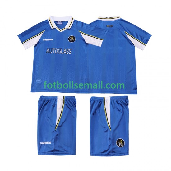 Matchtröjor Chelsea Retro 1997 1999 Kortärmad till Barn (1:a ställ)