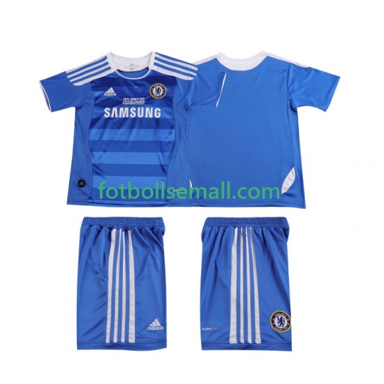 Matchtröjor Chelsea Retro 2011 2012 Kortärmad till Barn (1:a ställ)