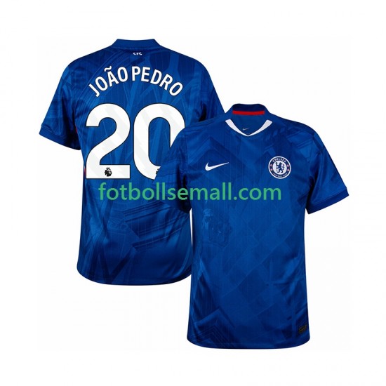 Matchtröjor Chelsea joao pedro 20 2025-2026 Kortärmad till Herr (1:a ställ)
