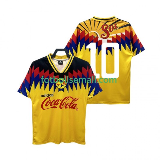 Matchtröjor Club América 10 Retro 1995 Kortärmad till Herr (1:a ställ)