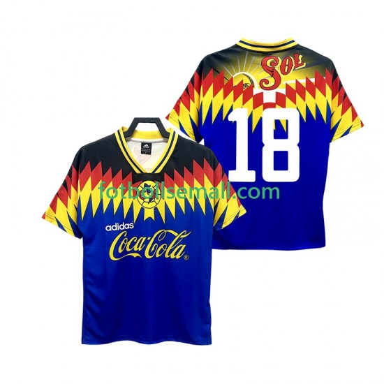 Matchtröjor Club América 18 Retro 1995 Kortärmad till Herr (2:a ställ)