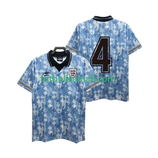Matchtröjor England 4 Retro 1990 Kortärmad till Herr (3:e ställ)