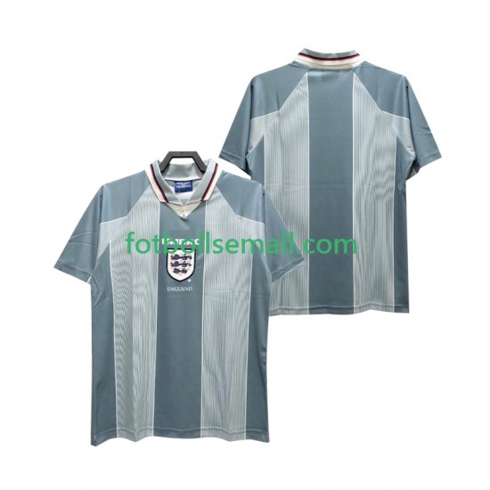 Matchtröjor England Retro 1996 Kortärmad till Herr (2:a ställ)