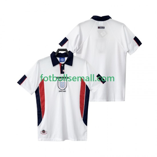 Matchtröjor England Retro 1998 Kortärmad till Herr (1:a ställ)