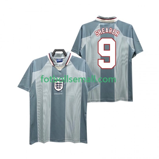 Matchtröjor England SHEARER 9 Retro 1996 Kortärmad till Herr (2:a ställ)