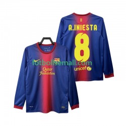 Matchtröjor FC Barcelona A INIESTA 8 Retro 2012 2013 Långärmad till Herr (1:a ställ)