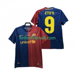Matchtröjor FC Barcelona ETO O 9 Retro Champions League 2008 2009 Kortärmad till Herr (1:a ställ)
