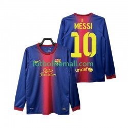 Matchtröjor FC Barcelona Lionel Messi 10 Retro 2012 2013 Långärmad till Herr (1:a ställ)