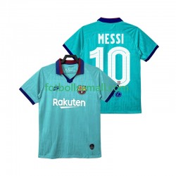 Matchtröjor FC Barcelona Lionel Messi 10 Retro 2019 2020 Kortärmad till Herr (3:e ställ)