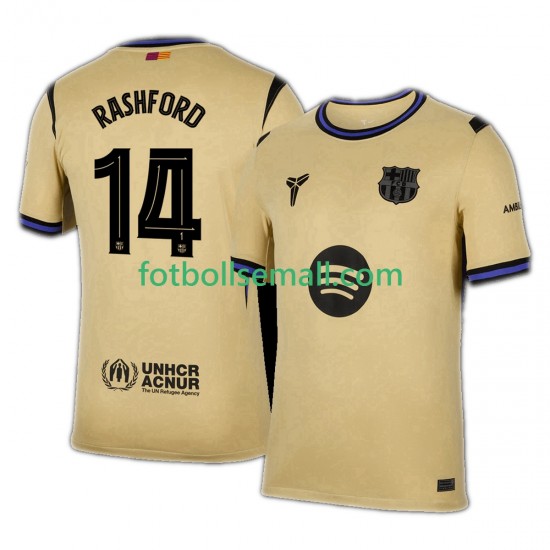 Matchtröjor FC Barcelona Marcus Rashford 14 UCL 2025-2026 Kortärmad till Herr (2:a ställ)