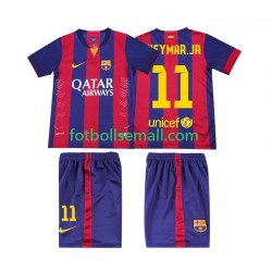 Matchtröjor FC Barcelona Neymar JR 11 Retro 2014 2015 Kortärmad till Barn (1:a ställ)