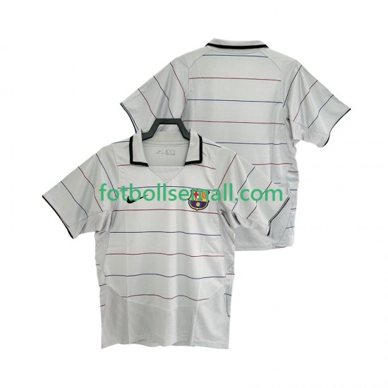 Matchtröjor FC Barcelona Retro 2003 2004 Kortärmad till Herr (2:a ställ)