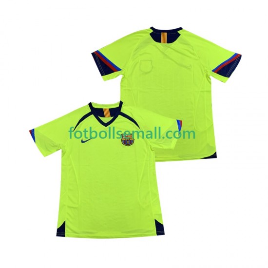 Matchtröjor FC Barcelona Retro 2005 2006 Kortärmad till Herr (2:a ställ)