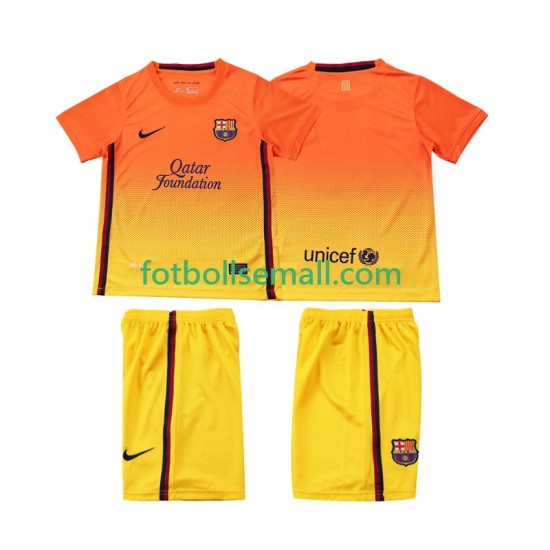 Matchtröjor FC Barcelona Retro 2012 2013 Kortärmad till Barn (2:a ställ)