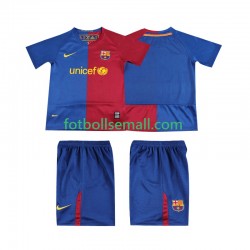 Matchtröjor FC Barcelona Retro 2008 2009 Kortärmad till Barn (1:a ställ)