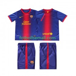 Matchtröjor FC Barcelona Retro 2012 2013 Kortärmad till Barn (1:a ställ)