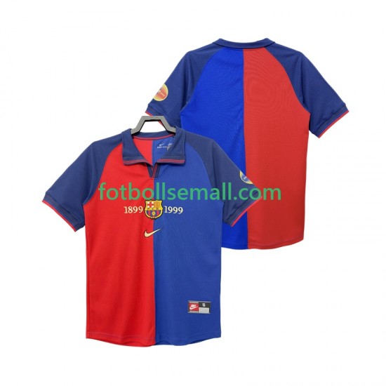 Matchtröjor FC Barcelona Retro 1990 2000 Kortärmad till Herr (1:a ställ)