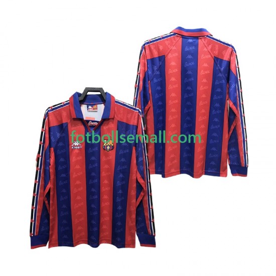 Matchtröjor FC Barcelona Retro 1996 1997 Långärmad till Herr (1:a ställ)
