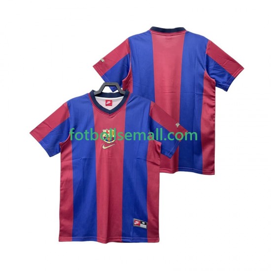 Matchtröjor FC Barcelona Retro 1998 1999 Kortärmad till Herr (1:a ställ)