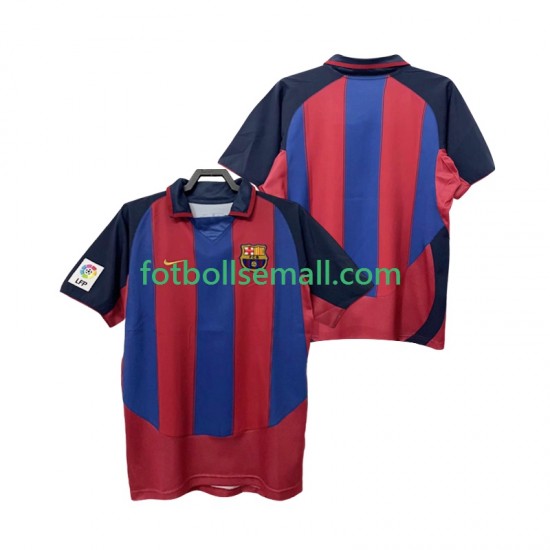Matchtröjor FC Barcelona Retro 2003 2004 Kortärmad till Herr (1:a ställ)