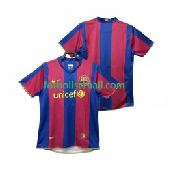 Matchtröjor FC Barcelona Retro 2007 2008 Kortärmad till Herr (1:a ställ)