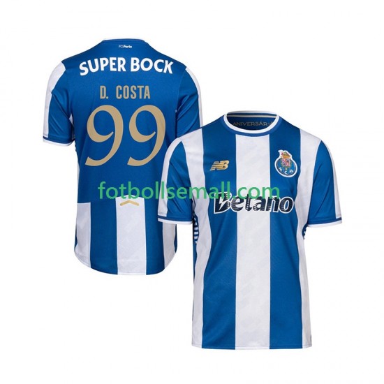 Matchtröjor FC Porto Diogo Costa 99 2025-2026 Kortärmad till Herr (1:a ställ)