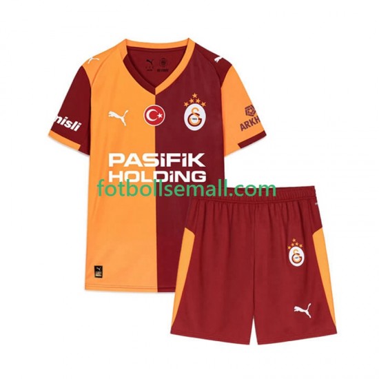 Matchtröjor Galatasaray SK 2025-2026 Kortärmad till Barn (1:a ställ)