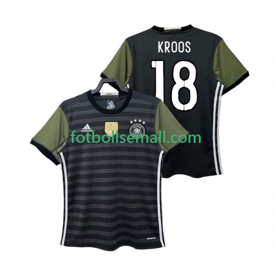 Matchtröjor Tyskland KROOS 18 Retro 2016 Kortärmad till Herr (2:a ställ)