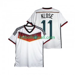 Matchtröjor Tyskland Klose 11 Retro 2014 Kortärmad till Herr (1:a ställ)