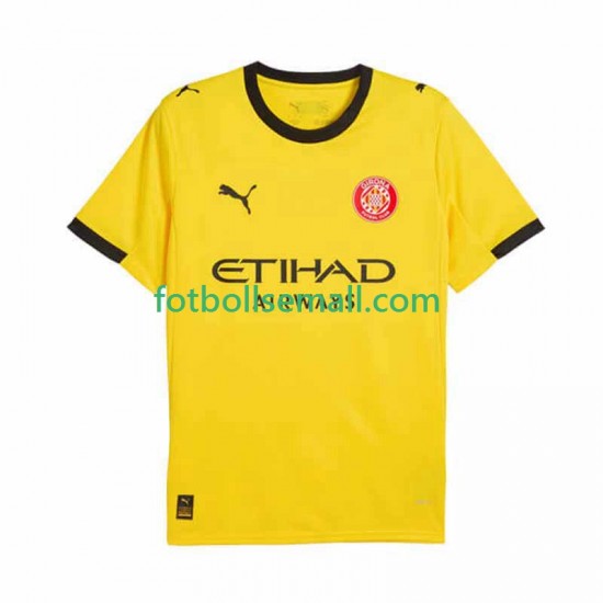 Matchtröjor Girona 2025-2026 Kortärmad till Herr (2:a ställ)