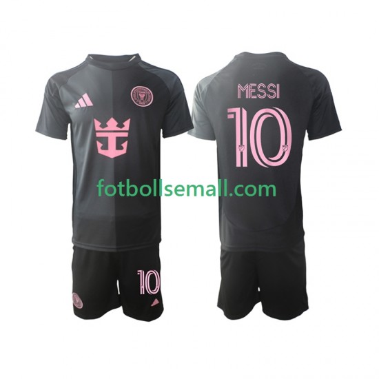 Matchtröjor Inter Miami Lionel Messi 10 2025 Kortärmad till Barn (2:a ställ)