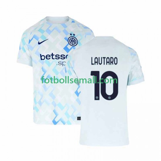 Matchtröjor Inter Milan Lautaro Martinez 10 2025-2026 Kortärmad till Herr (2:a ställ)
