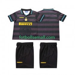 Matchtröjor Inter Milan Retro 1997 1998 Kortärmad till Barn (3:e ställ)