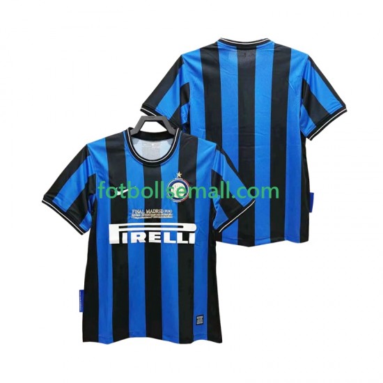 Matchtröjor Inter Milan Retro 2009 2010 Kortärmad till Herr (1:a ställ)