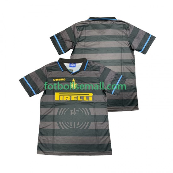 Matchtröjor Inter Milan Retro 1997 1998 Kortärmad till Herr (3:e ställ)