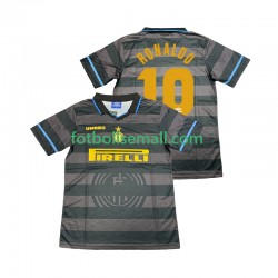 Matchtröjor Inter Milan Ronaldo 10 Retro 1997 1998 Kortärmad till Herr (3:e ställ)