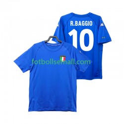 Matchtröjor Italien Roberto Baggio 10 Retro 2000 Kortärmad till Herr (1:a ställ)