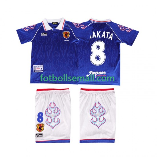 Matchtröjor Japan NAKATA 8 Retro 1998 Kortärmad till Barn (1:a ställ)