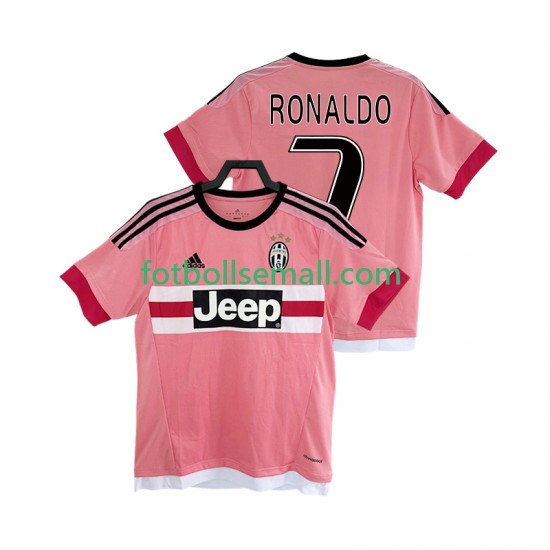 Matchtröjor Juventus Cristiano Ronaldo 7 Retro 2016 2017 Kortärmad till Herr (2:a ställ)