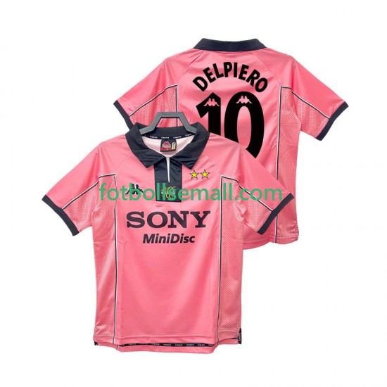 Matchtröjor Juventus DEL PIER0 10 Retro 1997 1998 Kortärmad till Herr (2:a ställ)