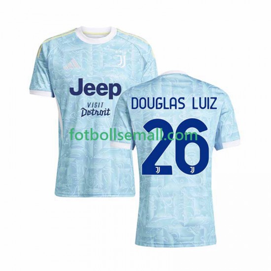 Matchtröjor Juventus Douglas Luiz 26 2025-2026 Kortärmad till Herr (2:a ställ)