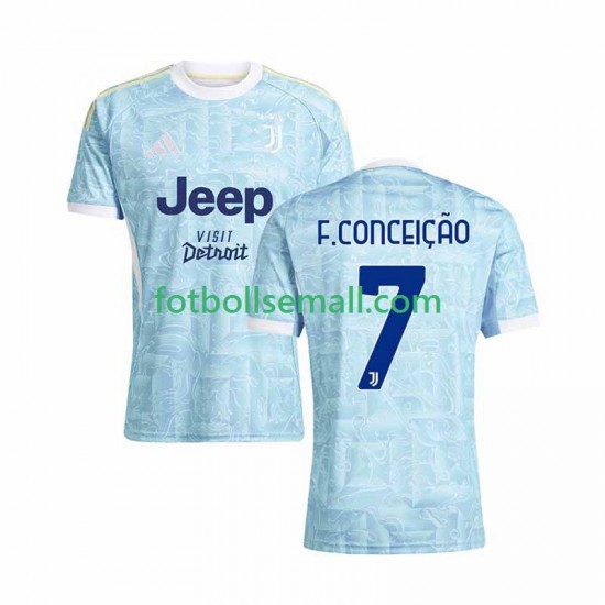 Matchtröjor Juventus Francisco Conceicao 7 2025-2026 Kortärmad till Herr (2:a ställ)