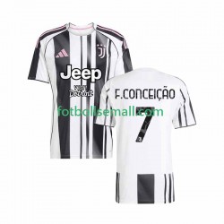 Matchtröjor Juventus Francisco Conceicao 7 2025-2026 Kortärmad till Herr (1:a ställ)