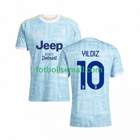 Matchtröjor Juventus Kenan Yildiz 10 2025-2026 Kortärmad till Herr (2:a ställ)